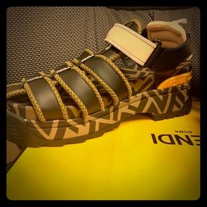NEW FENDI - T-REX Sandals!